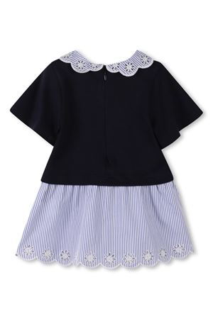 abito in cotone blu CHLOE' KIDS | C20549N48